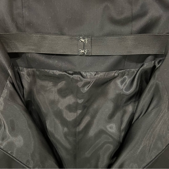 J.Crew Strapless Fit & Flare Little Black Dress — Size 0 — 100% Virgin Wool - Picture 5 of 5